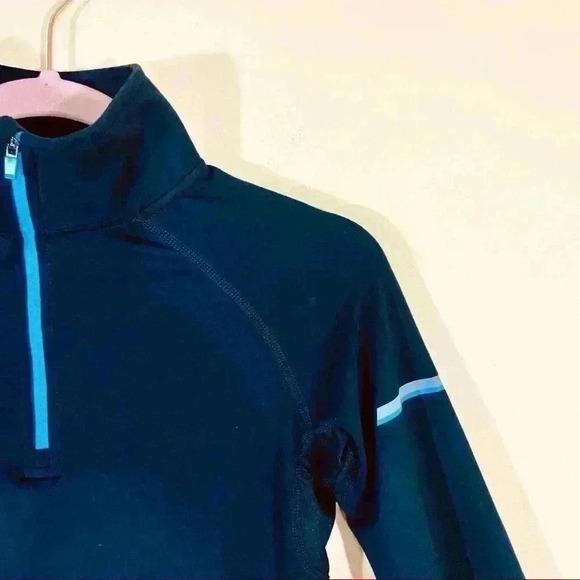 Zelus Zion Black Quarter Zip Pullover Running Athletic Sweatshirt Size XS - Picture 4 of 15